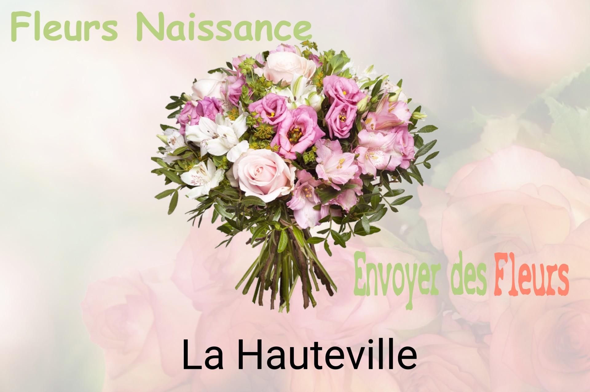 Bouquet de fleurs de naissance livré à La Hauteville