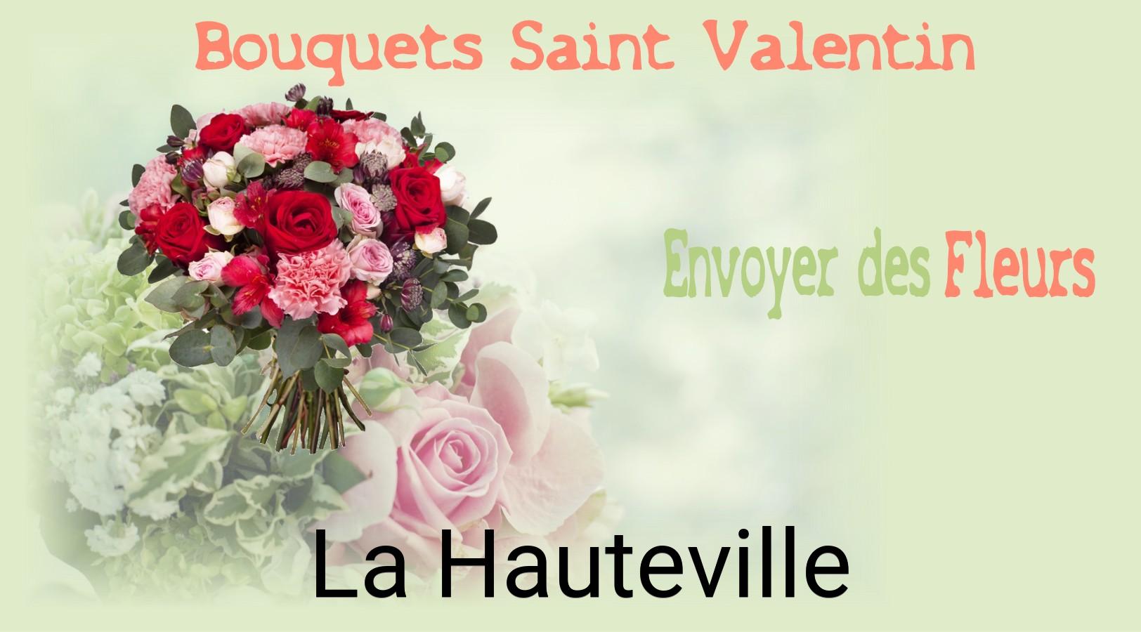 Roses de Saint-Valentin livrées à La Hauteville